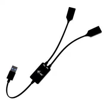 Hub USB-A ITEC U3CBLHUB2A — 2 porte, USB 3.0 fino a 5 Gbit/s