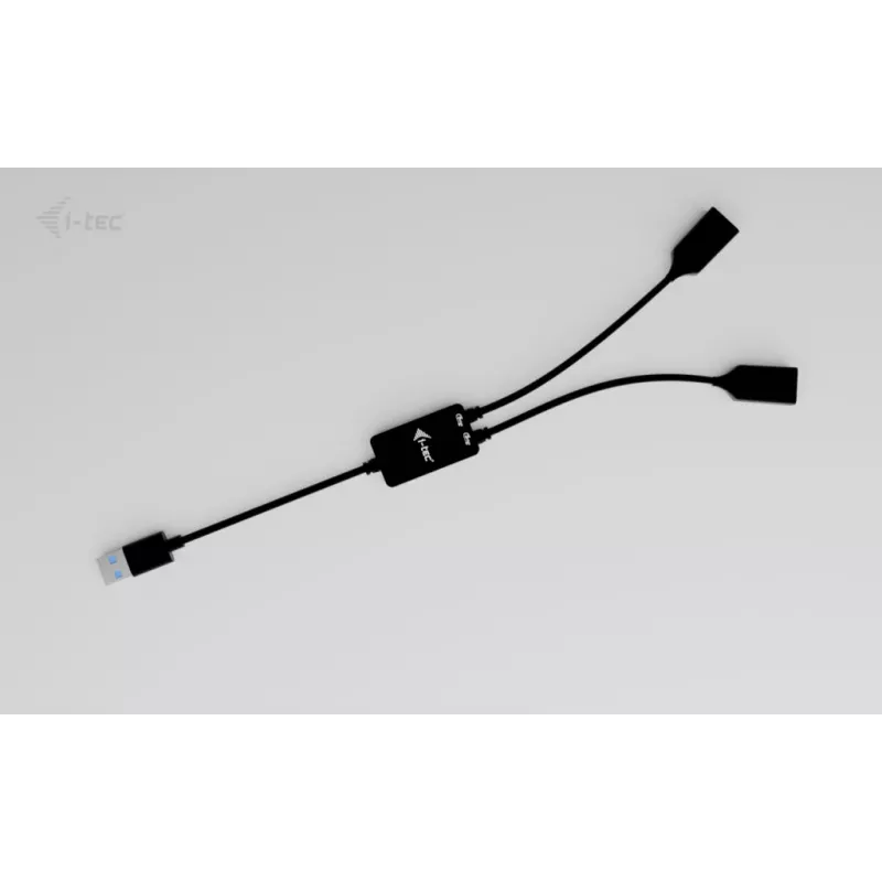 Hub USB-A ITEC U3CBLHUB2A — 2 porte, USB 3.0 fino a 5 Gbit/s