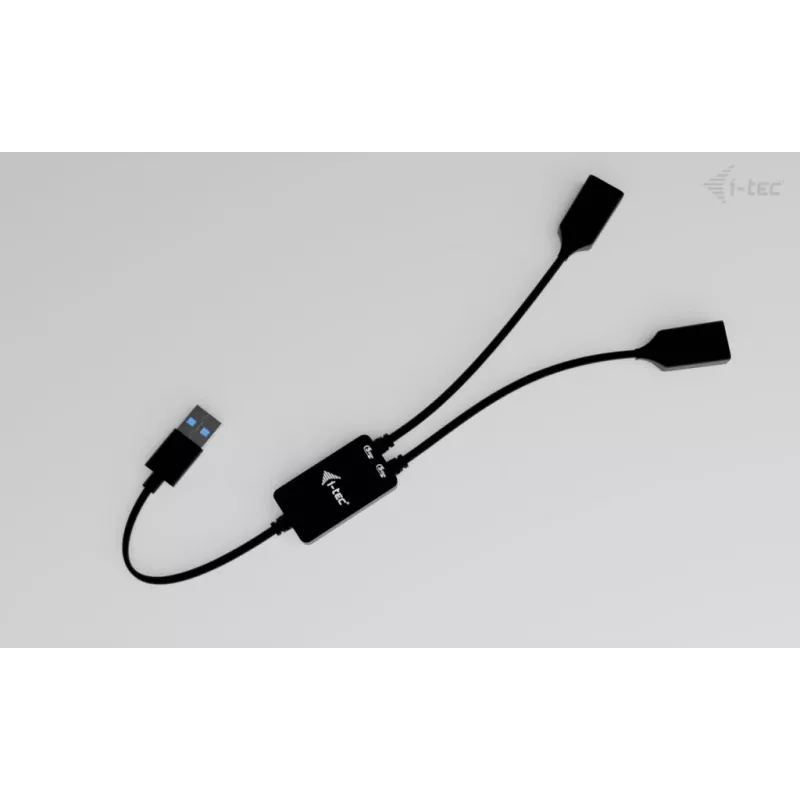 Hub USB-A ITEC U3CBLHUB2A — 2 porte, USB 3.0 fino a 5 Gbit/s
