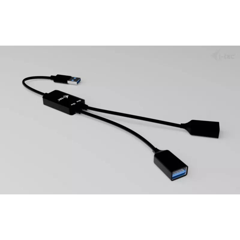 Hub USB-A ITEC U3CBLHUB2A — 2 porte, USB 3.0 fino a 5 Gbit/s