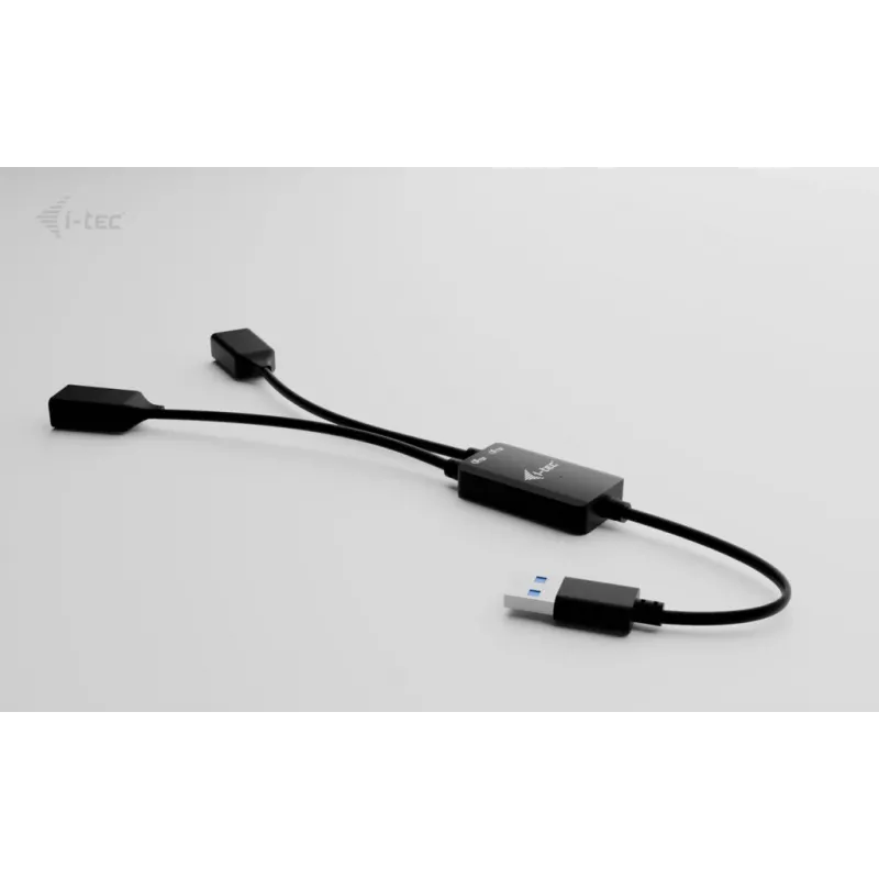 Hub USB-A ITEC U3CBLHUB2A — 2 porte, USB 3.0 fino a 5 Gbit/s