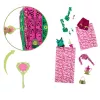 Set di gioco Monster High Skulltimate Secrets Garden Mysteries, bambola Venus McFlytrap con oltre 19 sorprese