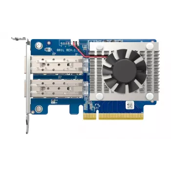 Scheda di espansione di rete QNAP dual-port 10GbE SFP+ QXG-10G2SF-NXE PCI Express cablata