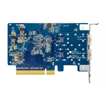 Scheda di espansione di rete QNAP dual-port 10GbE SFP+ QXG-10G2SF-NXE PCI Express cablata