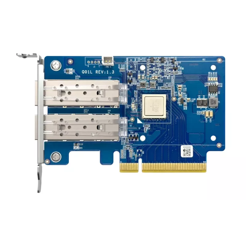 Scheda di espansione di rete QNAP dual-port 10GbE SFP+ QXG-10G2SF-NXE PCI Express cablata