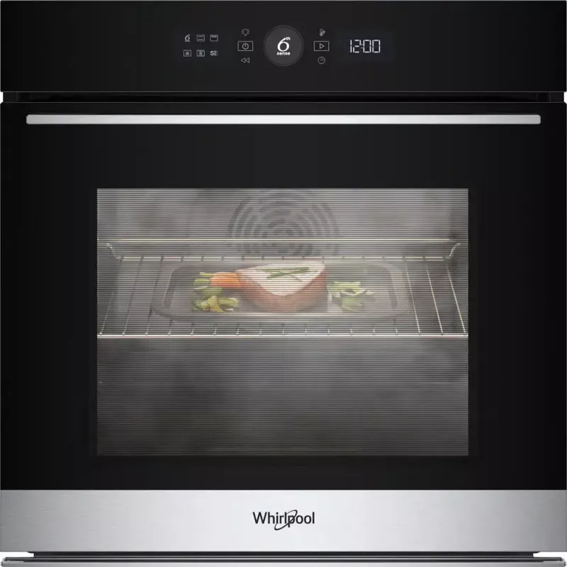 Whirlpool WOI5S8HM1SXA 73 L nero, acciaio inox