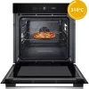Whirlpool WOI5S8HM1SXA 73 L nero, acciaio inox