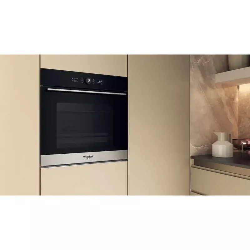 Whirlpool WOI5S8HM1SXA 73 L nero, acciaio inox