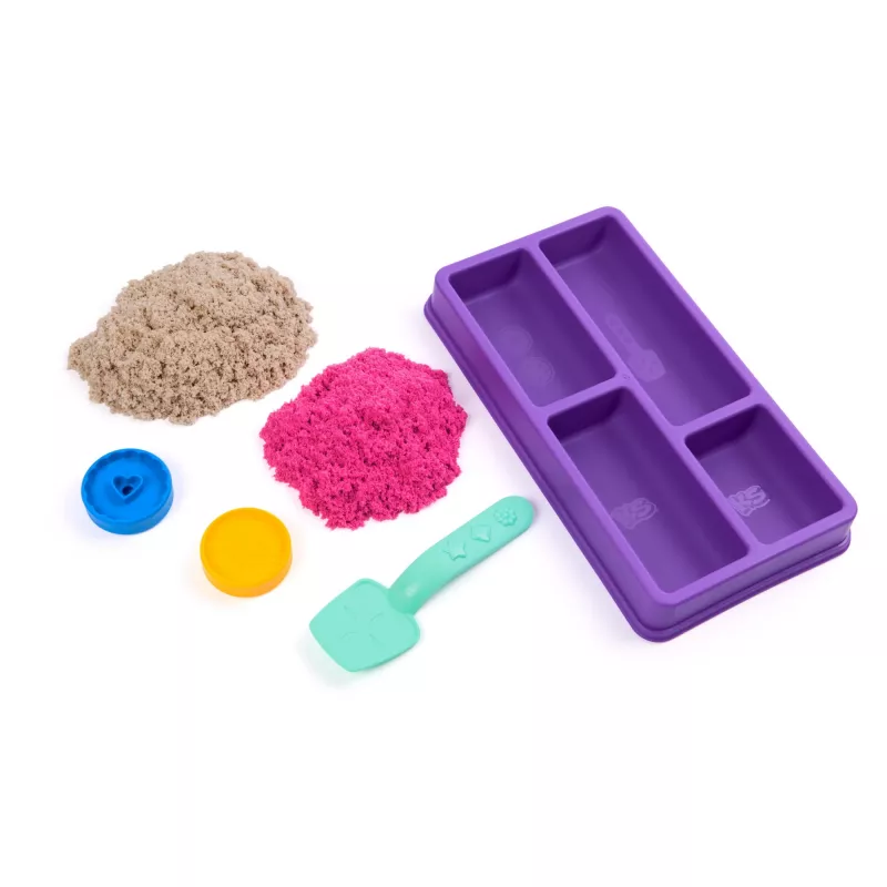 Spin Master Kinetic Sand - scatola biscotti, sabbia da gioco
