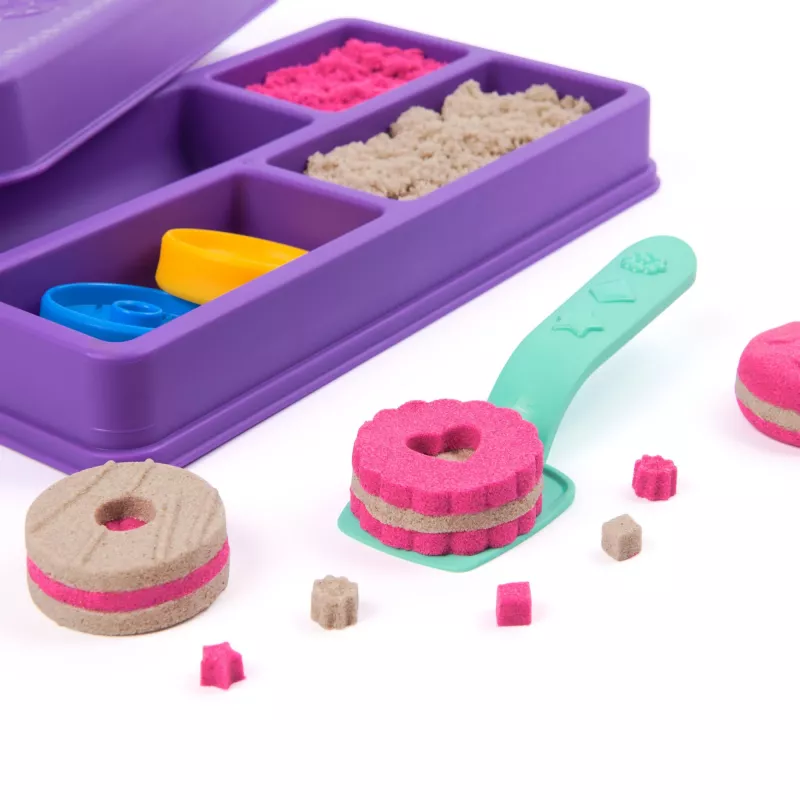 Spin Master Kinetic Sand - scatola biscotti, sabbia da gioco