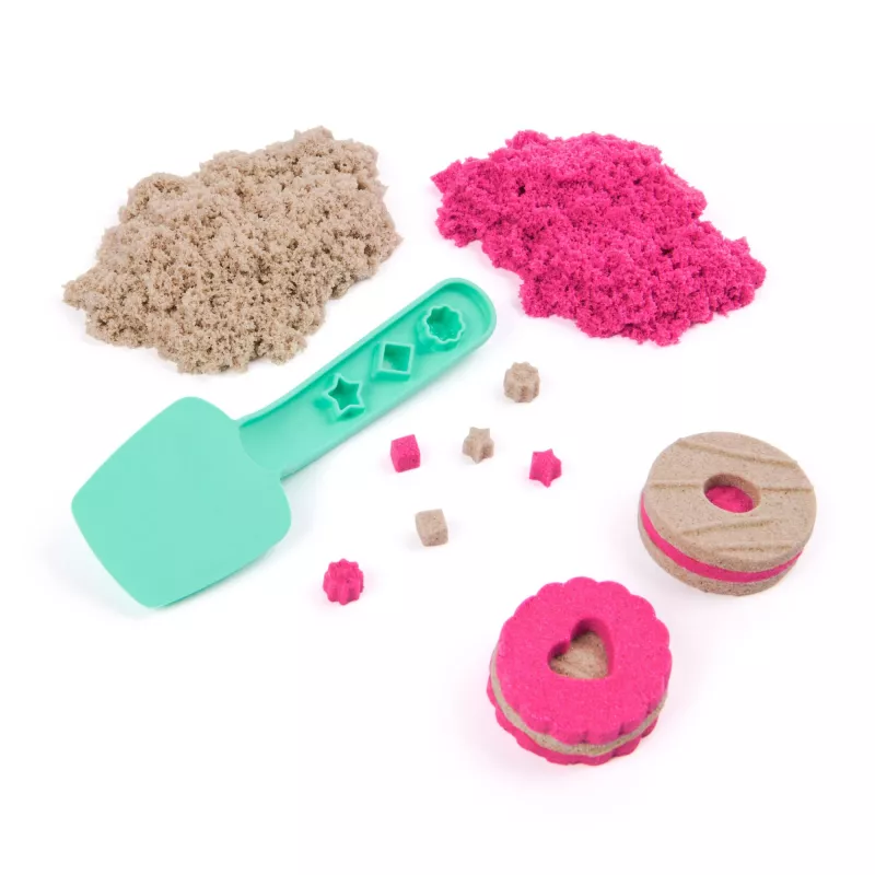 Spin Master Kinetic Sand - scatola biscotti, sabbia da gioco