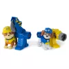 Set di personaggi Usorteret Rubble & Wheeler Power Tool Pups con 2 attrezzi e 2 accessori da costruzione, dai 3 anni
