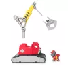 Gru con gancio Spin Master Rubble & Crew Chargers Mega Power con figura Charger, 2 utensili rimovibili, plastica, per bambini dai 3 anni