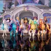 Unicorn Academy, set di gioco con bambola Ava e stalla foglia che cambia colore, idea regalo di Pasqua, 15 accessori, bambole e giocattoli unicorno per bambine dai 4 anni