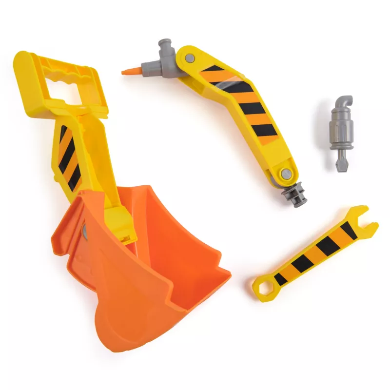 Rubble & Crew bulldozer con attrezzi ultimate di Rubble, camion giocattolo con action figure, giocattolo per bambini e bambine PAW Patrol dai 3 anni