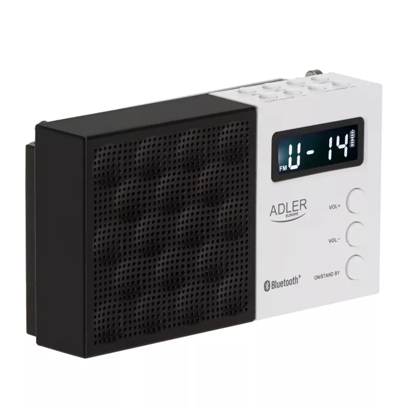 Radio digitale Adler AD 1908 PLL AM/FM con funzione sveglia