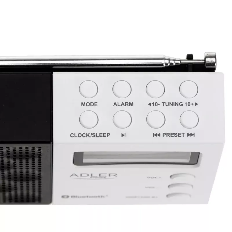 Radio digitale Adler AD 1908 PLL AM/FM con funzione sveglia
