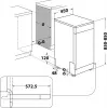 Whirlpool WSBO 3O34 PF X semi integrato 10 coperti