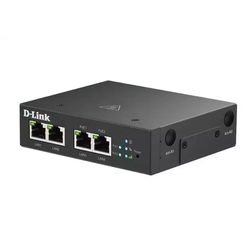 Modem 4G LTE PoE D-Link DWM-314-TP con Power over Ethernet e slot SIM