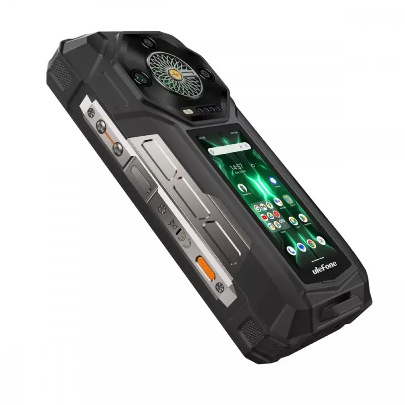 Ulefone Armor 33 Pro smartphone 5G, 6,95 pollici, 16 GB / 512 GB, 25500 mAh, Android 14, nero