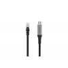 DIGITUS USB 3.2 Gen1 – cavo Ethernet RJ45 – CAT6a S/FTP nero – 3m