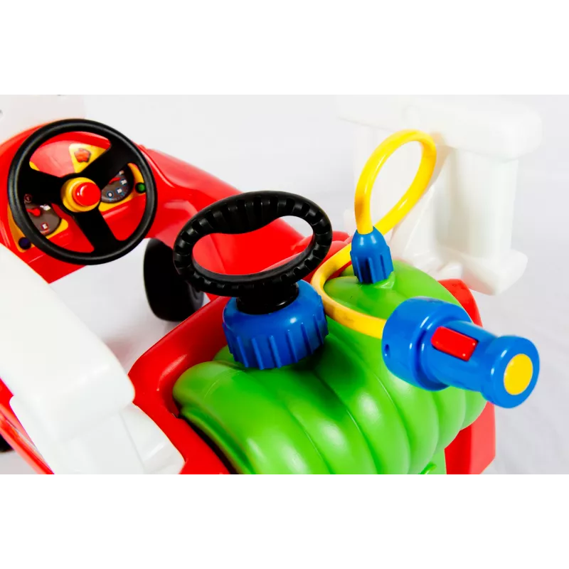 Little Tikes Spray & Rescue auto dei vigili del fuoco, 1,5 anno/i, 4 ruote, plastica, nero, rosso, bianco