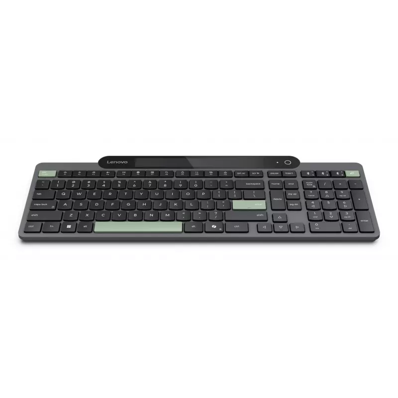 Tastiera Lenovo 4Y41R69494 per casa/ufficio Bluetooth US-Inglese nero, verde