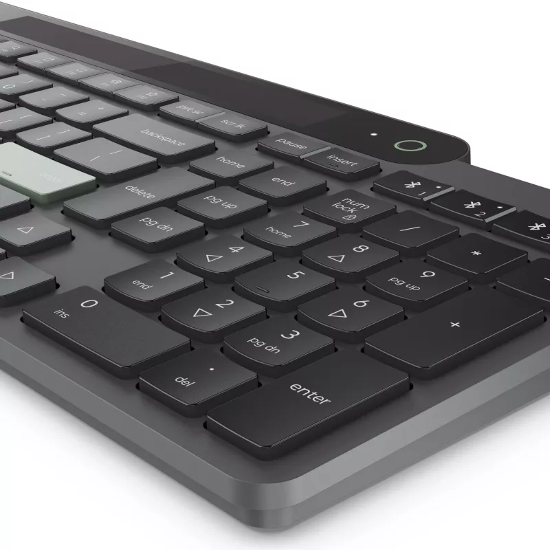 Tastiera Lenovo 4Y41R69494 per casa/ufficio Bluetooth US-Inglese nero, verde