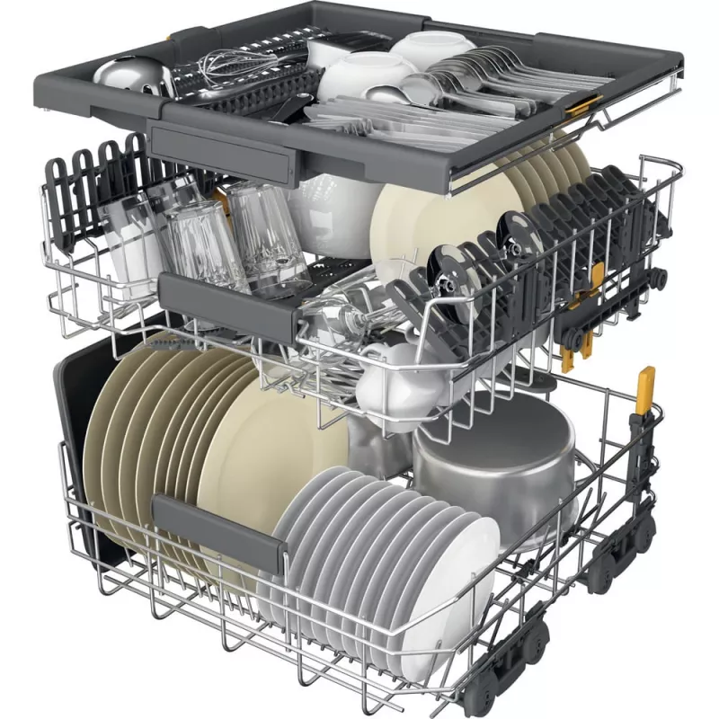 Lavastoviglie Whirlpool W7F HP33 X a libera installazione 15 coperti 43 dB