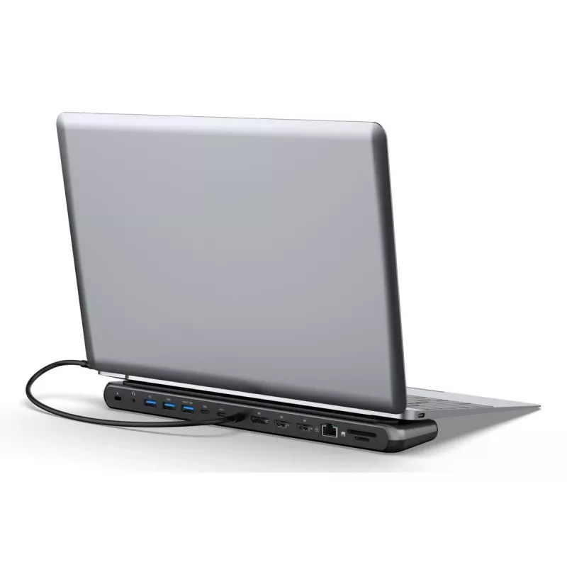 Docking station Digitus USB-C 8K, 12 porte, USB 3.2 Gen 2, 100 W