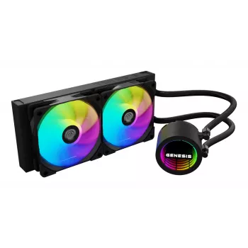 GENESIS NLG-2319 sistema di raffreddamento per computer processore raffreddamento a liquido all-in-one nero