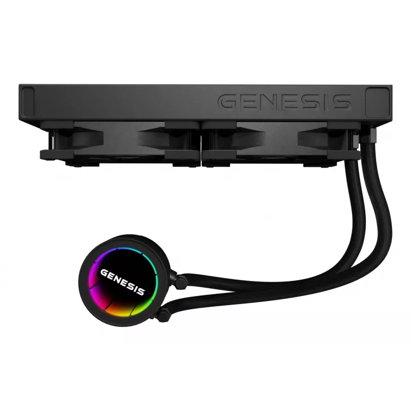 GENESIS NLG-2319 sistema di raffreddamento per computer processore raffreddamento a liquido all-in-one nero