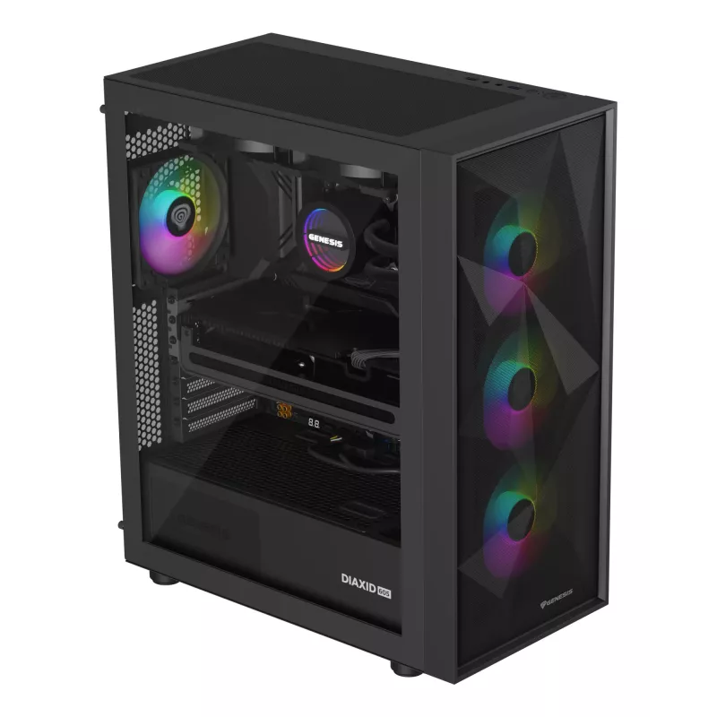GENESIS NLG-2319 sistema di raffreddamento per computer processore raffreddamento a liquido all-in-one nero