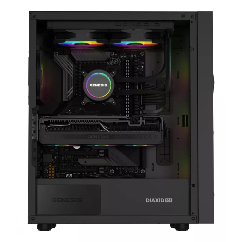 GENESIS NLG-2319 sistema di raffreddamento per computer processore raffreddamento a liquido all-in-one nero