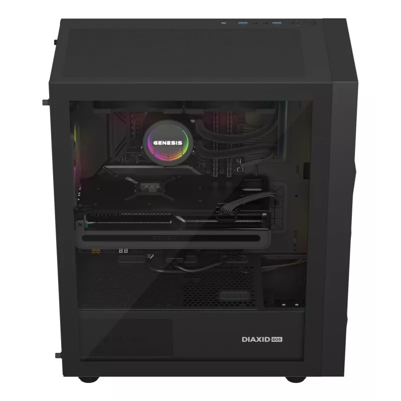 GENESIS NLG-2319 sistema di raffreddamento per computer processore raffreddamento a liquido all-in-one nero