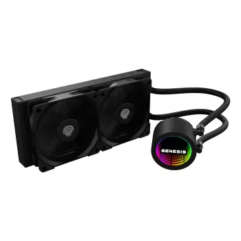 GENESIS NLG-2318 sistema di raffreddamento per computer processore raffreddamento a liquido all-in-one nero