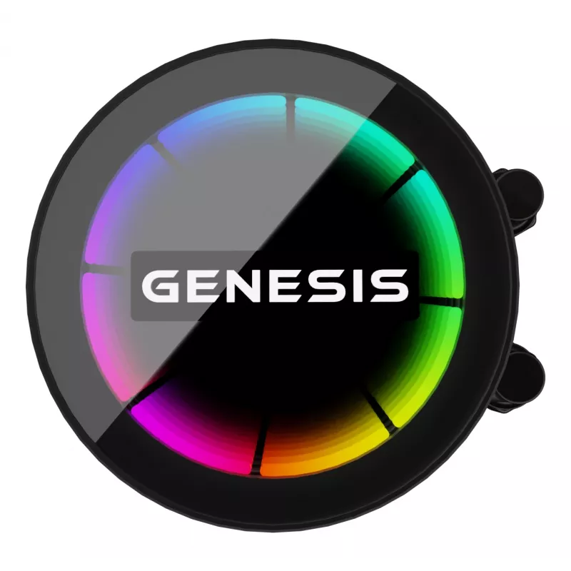 GENESIS NLG-2318 sistema di raffreddamento per computer processore raffreddamento a liquido all-in-one nero