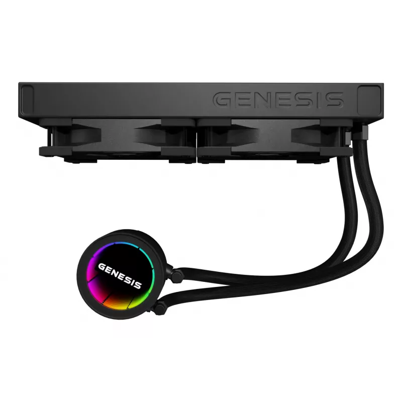 GENESIS NLG-2318 sistema di raffreddamento per computer processore raffreddamento a liquido all-in-one nero