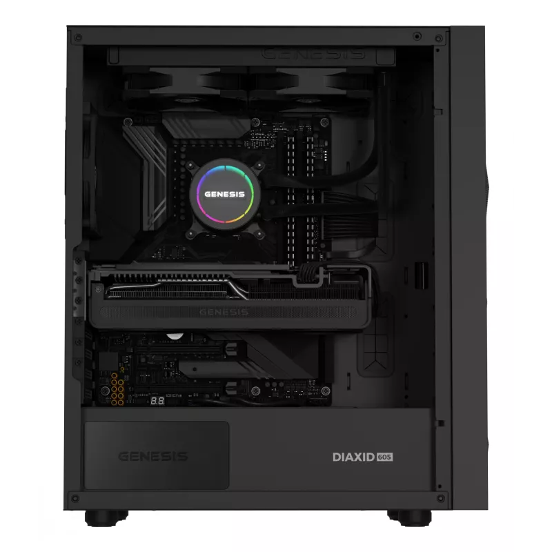 GENESIS NLG-2318 sistema di raffreddamento per computer processore raffreddamento a liquido all-in-one nero