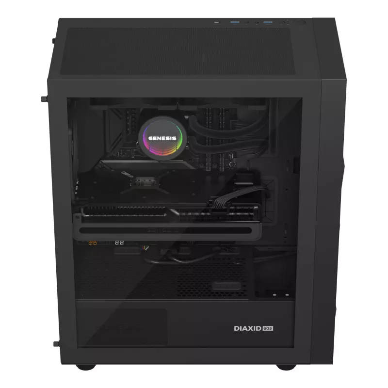 GENESIS NLG-2318 sistema di raffreddamento per computer processore raffreddamento a liquido all-in-one nero