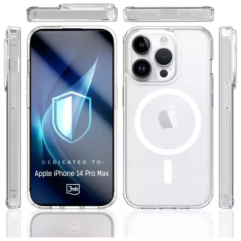 Custodia protettiva 3MK Armor MagCase per Apple iPhone 14 Pro Max compatibile MagSafe design robusto