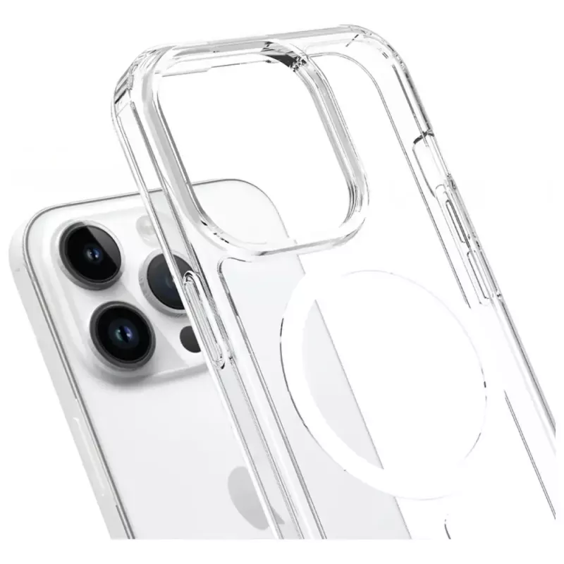 Custodia per cellulare 3MK Armor MagCase per Apple iPhone 15 Pro compatibile MagSafe design sottile