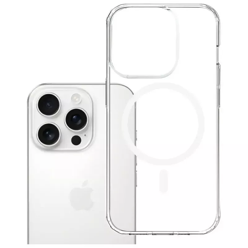 Custodia per cellulare 3MK Armor MagCase per Apple iPhone 15 Pro Max – design magnetico durevole e sottile