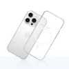 3MK Armor MagCase custodia per iPhone 16 Pro, MagSafe, trasparente, TPU