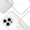 3MK Armor MagCase custodia per iPhone 16 Pro Max, MagSafe, trasparente, TPU