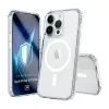3MK Armor MagCase custodia per iPhone 16 Pro Max, MagSafe, trasparente, TPU