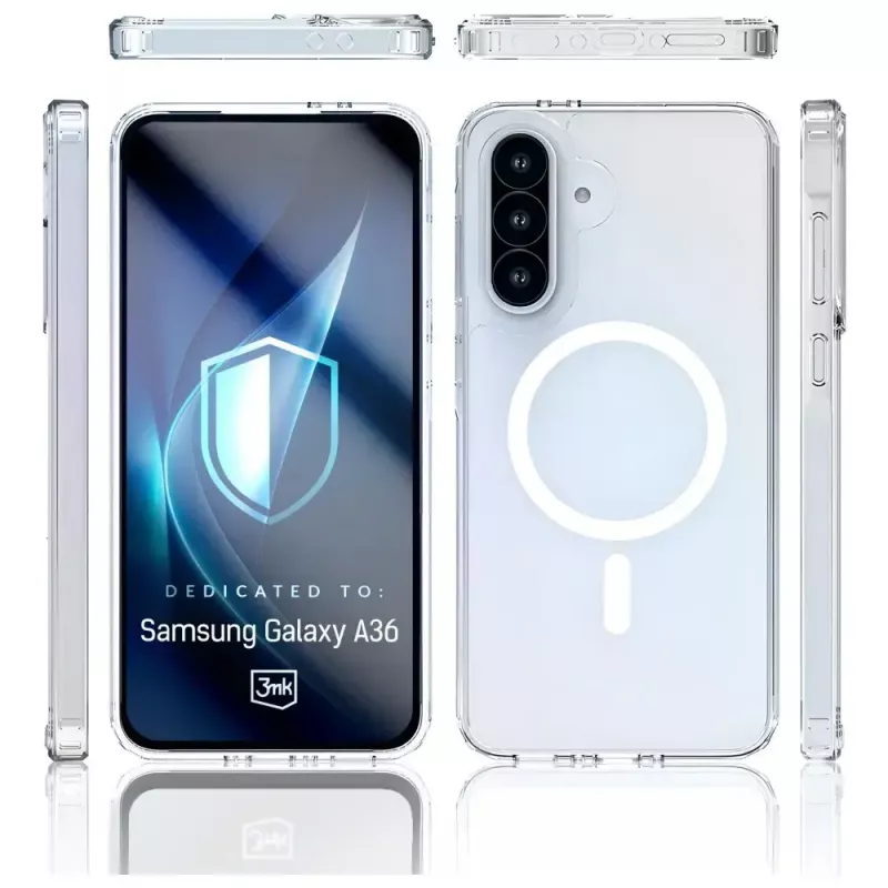 Custodia protettiva 3MK Armor MagCase per Samsung Galaxy A36 – design robusto e antishock