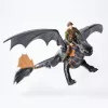 DreamWorks Dragons, Dragon Trainer, Sdentato e Hiccup, action figure duo vichingo, giocattolo per bambini dai 4 anni in su