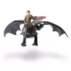 DreamWorks Dragons, Dragon Trainer, Sdentato e Hiccup, action figure duo vichingo, giocattolo per bambini dai 4 anni in su