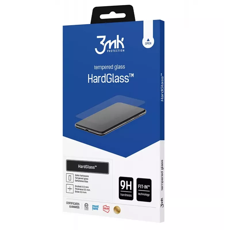 3MK Pellicola protettiva HardGlass Clear per Apple iPhone 16 antishock antigraffio